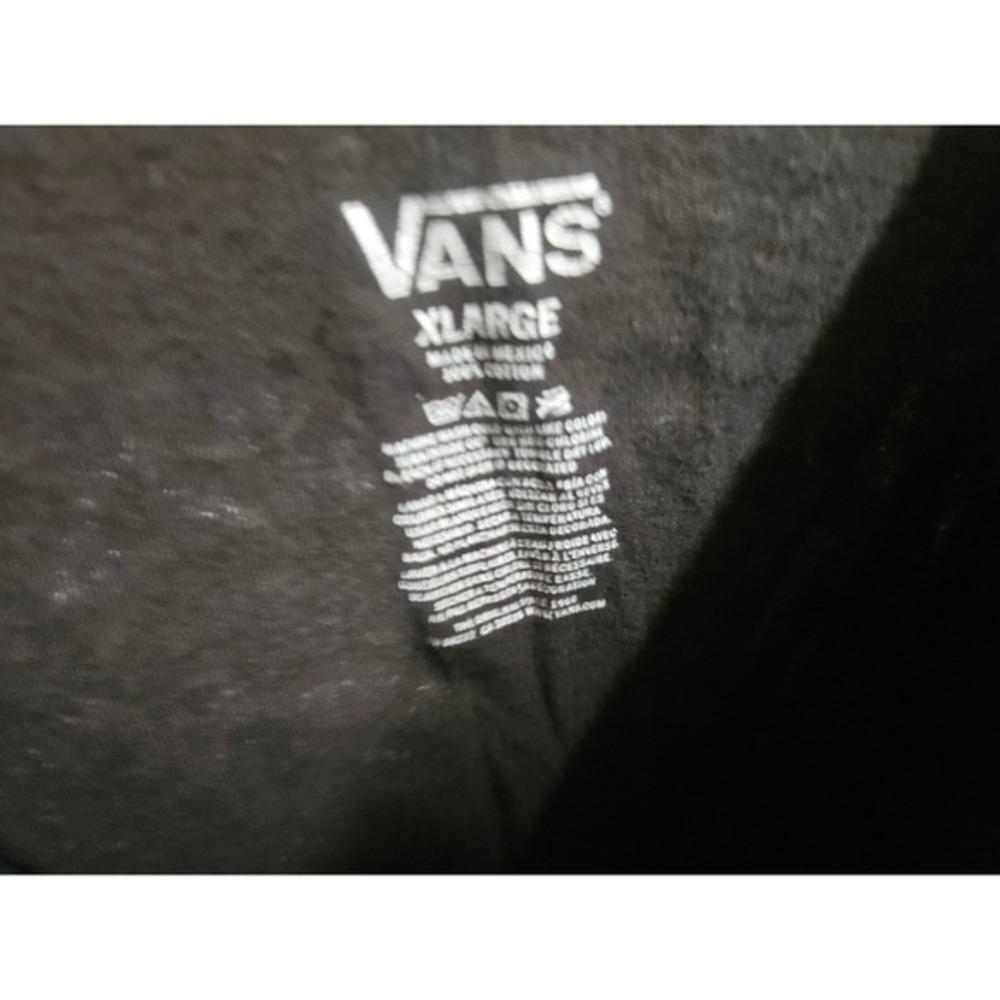 Vans Off The Wall Rose Graphic Long Sleeve T-Shirt Black boys Large - Picture 4 of 4